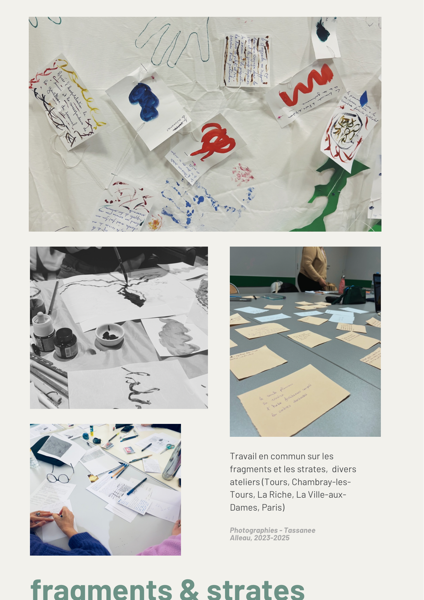 Réserver un atelier d’écriture décentrée