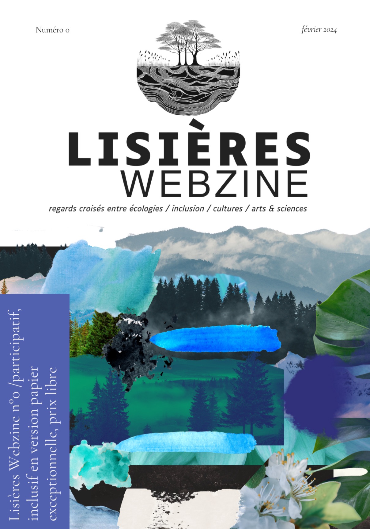 Numéro zéro. Lisières Webzine. / pilote