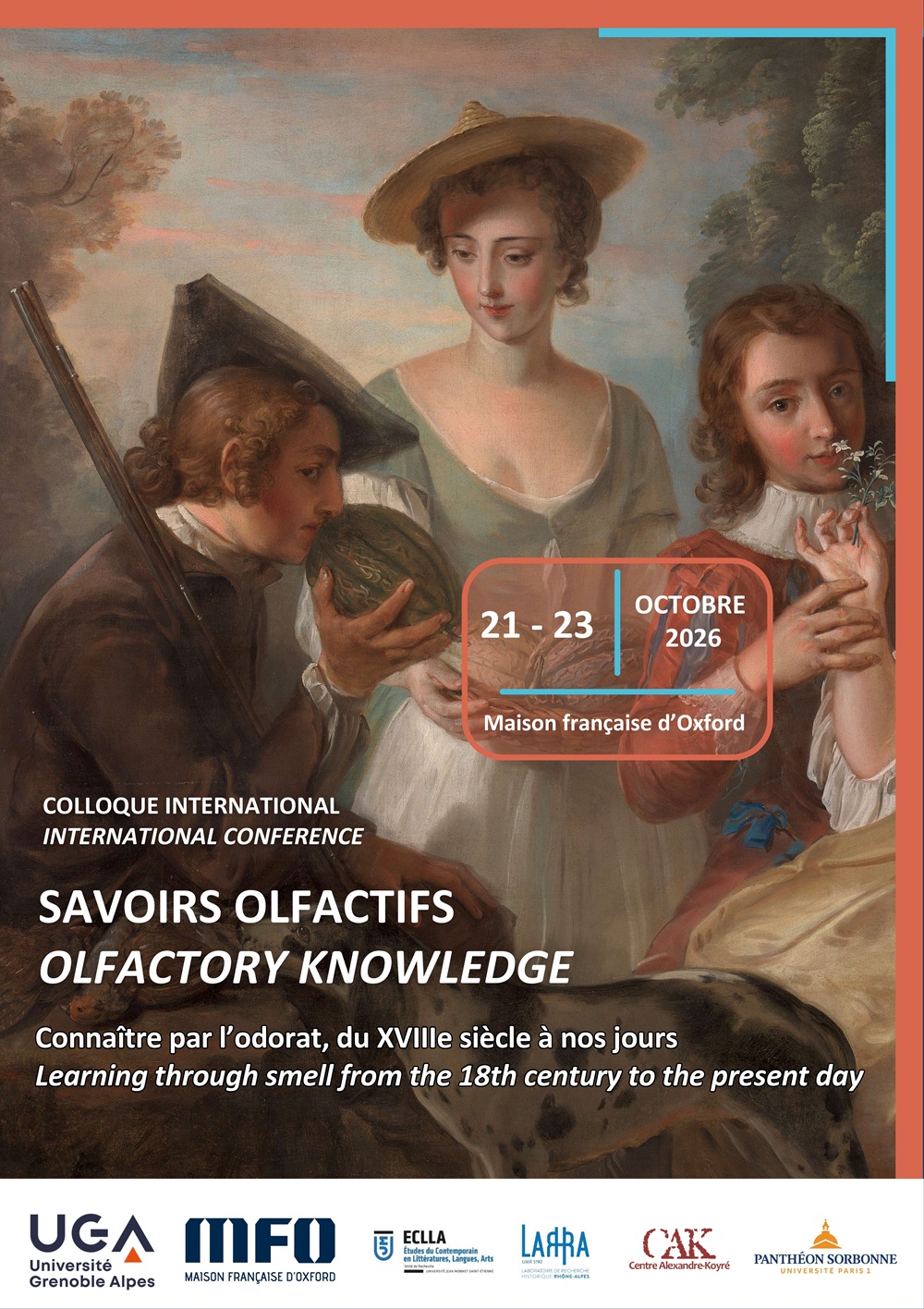 Lecture : Scents of Roots: Remedies, Olfactory Expertise, and Women’s Knowledge in 18th-Century English Cooking (octobre, 22nd)