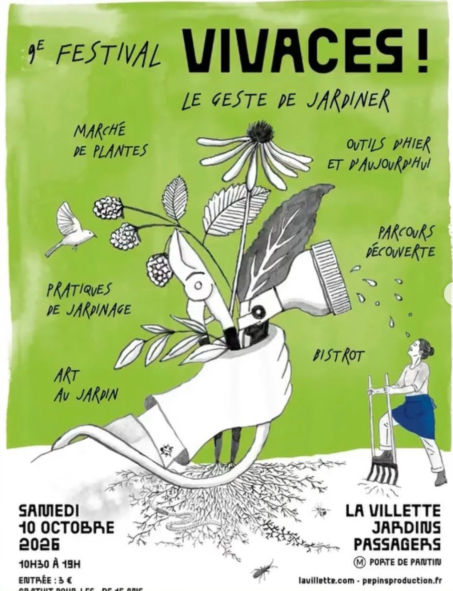 Conférence : Gestes et soin à la terre, du Moyen-Âge aux Lumières : savoirs tacites ou savoirs acquis ? au Festival Vivaces ! (10 octobre)